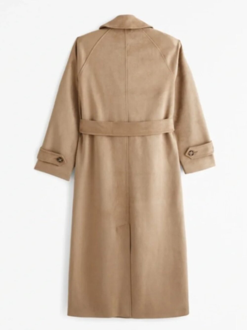 Abercrombie & Fitch Suede Coat - Picture 2 of 2